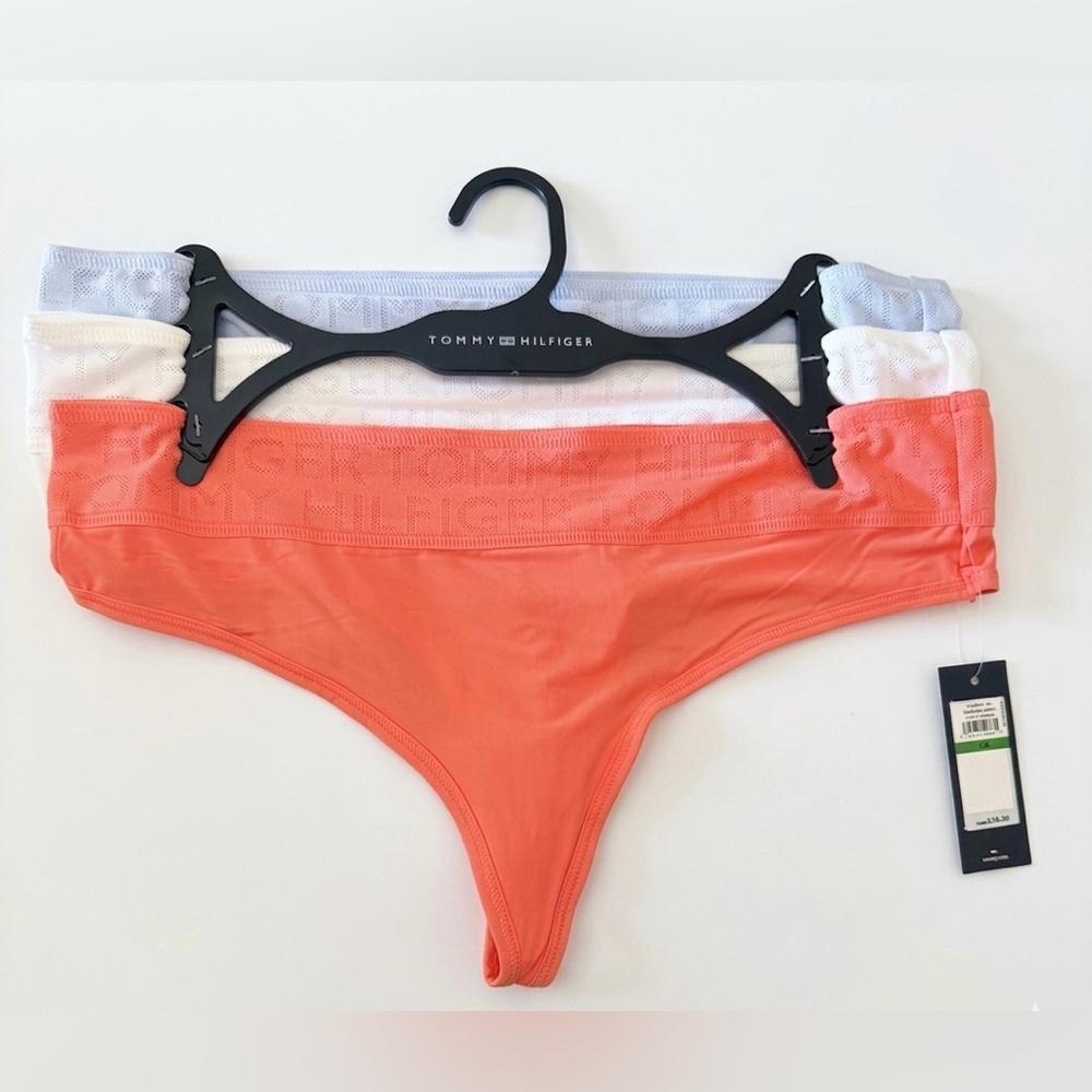 Tommy Hilfiger Coral Seamless Micro Thong Panty